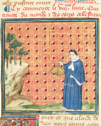 Bayan 993 fol. 130 Güneş ekinoksu, Le Livre des Proprietes des Choses, Jean Cordichon tarafından by French School