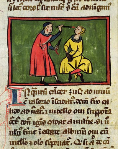 Ms H 89 Cerrahi tedavi, Rogier de Salerne