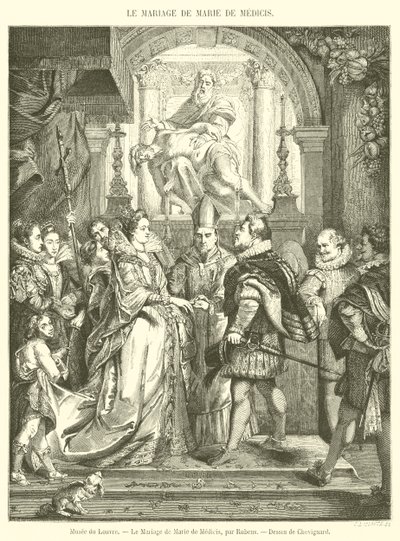 Louvre Müzesi, Marie de Medici