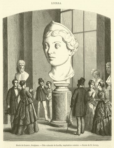 Louvre Müzesi, Heykel, Lucilla