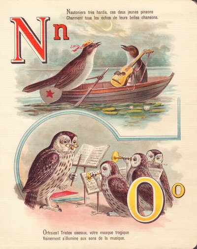 N O: Bülbül, navigasyon, baykuş, orkestra by French School