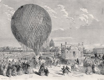 Nadars balonu, Le Géant, 4 Ekim 1863