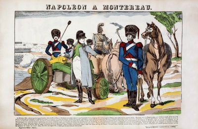 Napolyon ve Montereau 28 Şubat by French School