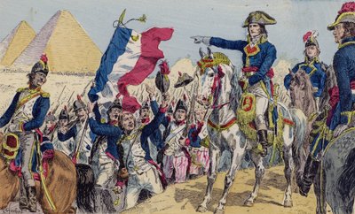Napolyon Piramitler Savaşında, Mısır by French School