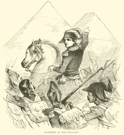 Napolyon Piramitlerde (gravür) by French School