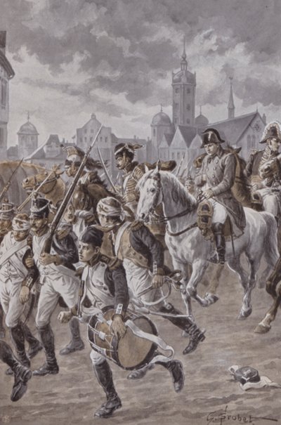 Napolyon ordusuyla birlikte (lito) by French School