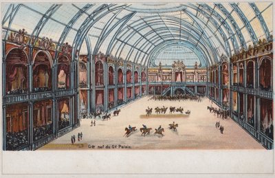Grand Palais'in Nefi, Evrensel Sergi, Paris by French School