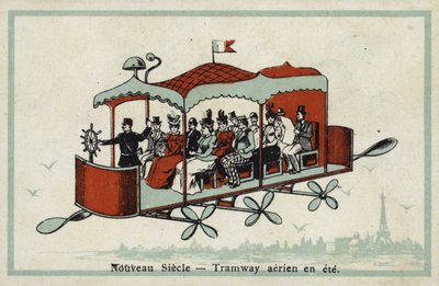 Yeni yüzyıl - yazın hava tramvayı by French School