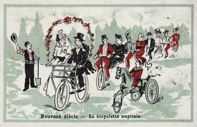 Yeni yüzyıl - düğün bisikleti by French School