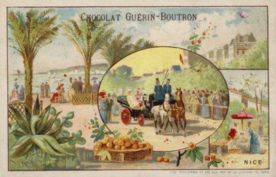 Güzel (kromolito) by French School