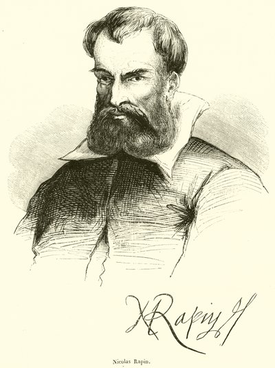 Nicolas Rapin (gravür) by French School