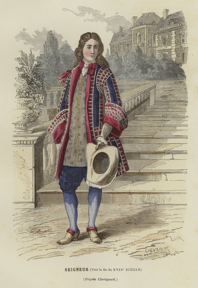 Asilzade, 17. yüzyılın sonlarında by French School