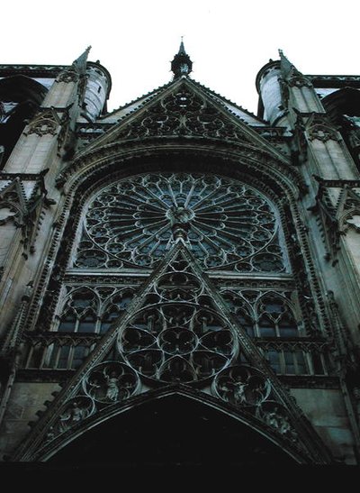 ಉತ್ತರ ಗುಲಾಬಿ ಕಿಟಕಿ, c.1280 ಟರ್ಕ್ by French School