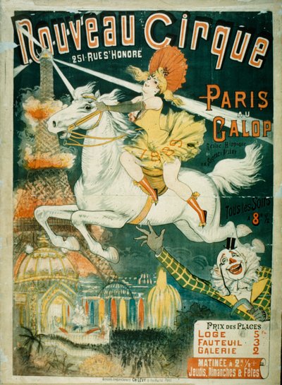 Yeni Sirk, 1889 by French School