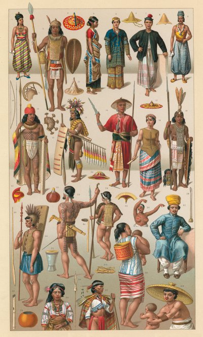 Okyanusya Kostümü by French School