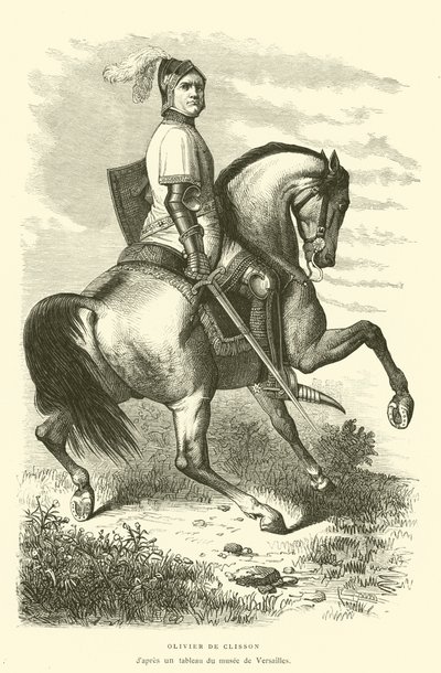 Olivier de Clisson (gravür) by French School