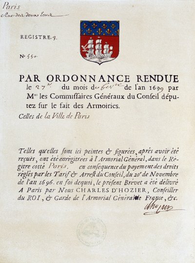 27 Şubat Paris Şehri Kollarının Kurulması Emri by French School