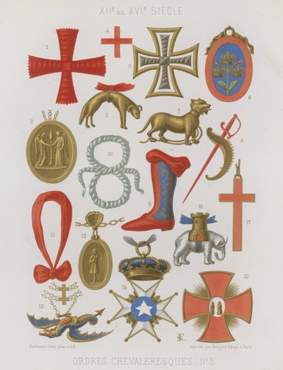 Şövalyelerin Emirleri by French School