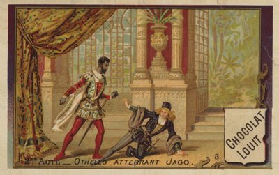 Othello ve Iago by French School
