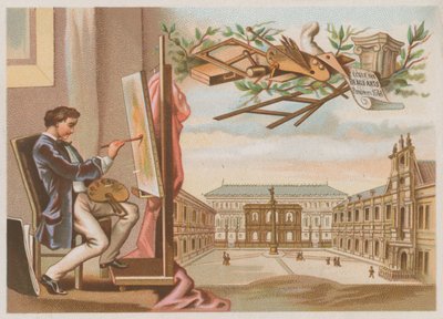 Ressam ve Ecole des Beaux Arts, Paris by French School