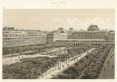 Kraliyet Sarayı, 1880 by French School
