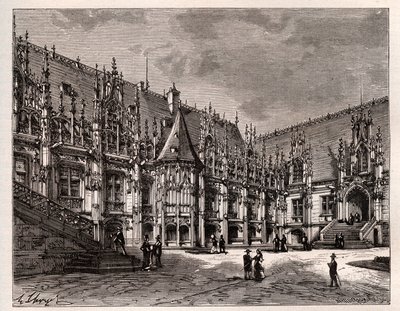 Palais de Justice de Rouen, Normandiya