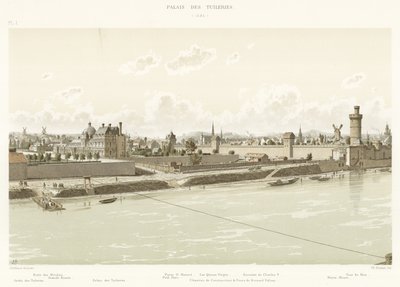 Tuileries Sarayı, 1585 by French School