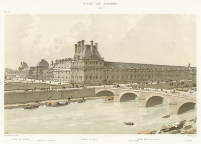 Tuileries Sarayı, 1690 by French School