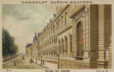 Louvre Sarayı by French School