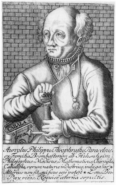 Paracelse (1493-1541) by French School