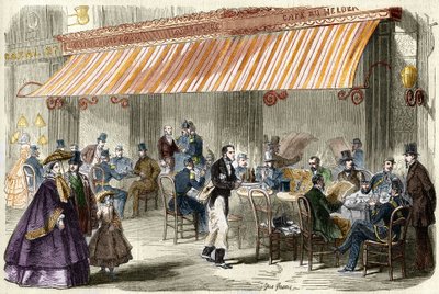 19. yüzyılda Paris. 1859