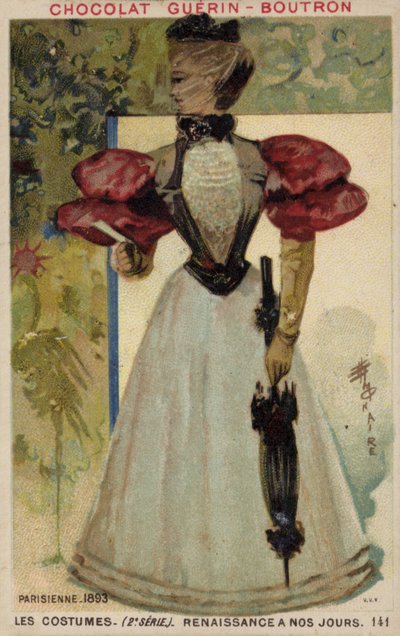 Paris modası, 1893 by French School