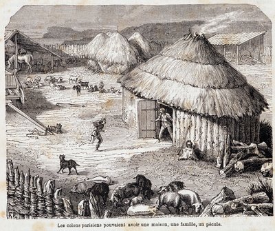 Parisli yerleşimcilerin bir evi, bir ailesi, bir tuhaflığı olabilir (Lutece