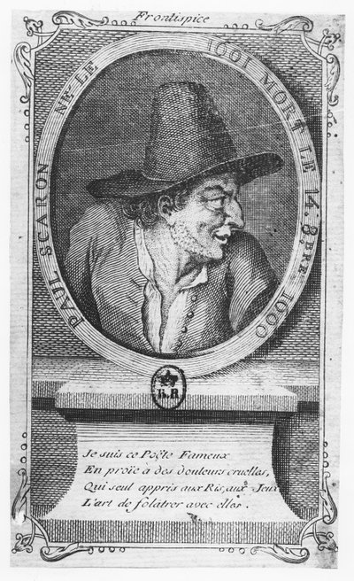Paul Scarron (gravür) by French School