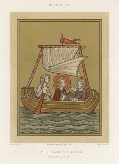 Paul, Silas ve Timoteos by French School
