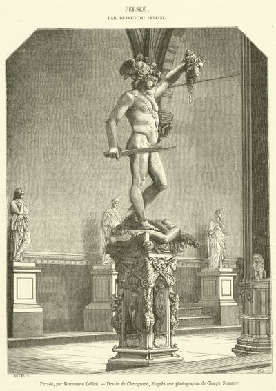 Perse (gravür) by French School