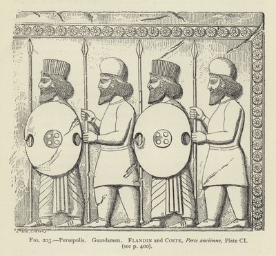 Persepolis, Muhafızlar by French School