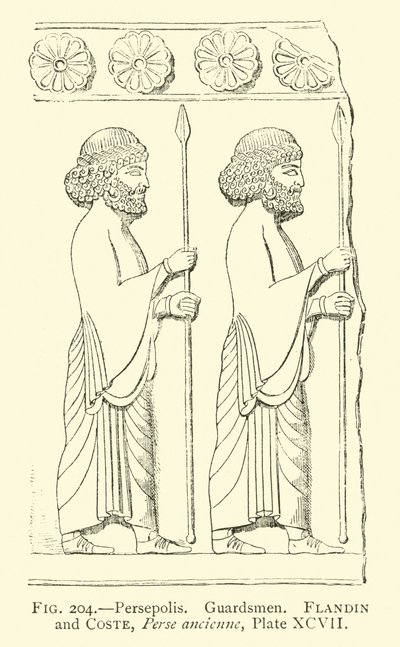 Persepolis, Muhafızlar by French School