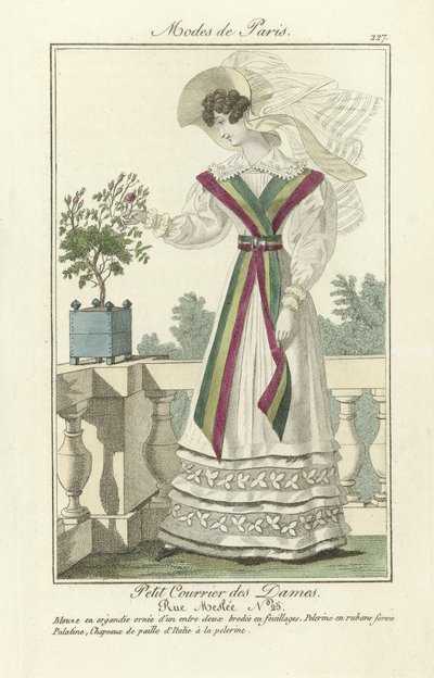 Petit Courrier des Dames, Rue Meslee No. 25, Modes de Paris