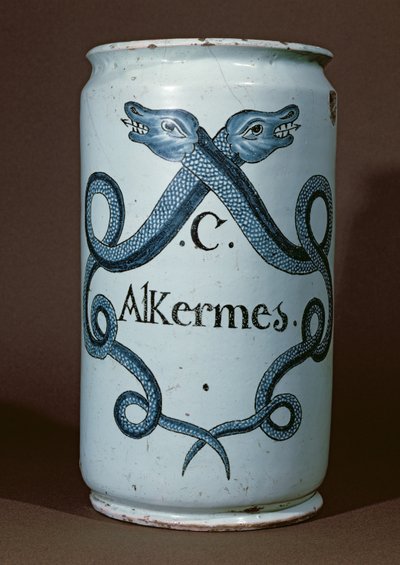 Alkernes için farmasötik kavanoz, Rouen