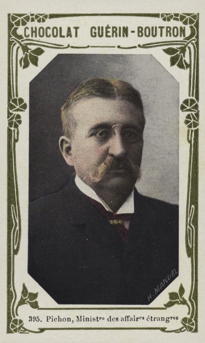 Pichon, Dışişleri Bakanı (renkli fotoğraf) by French School