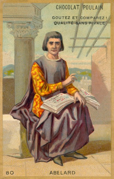 Pierre Abelard, filozof ve skolastik ilahiyatçı by French School