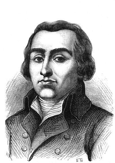 Pierre Joseph CAMBON (1756-1820), tuvalde müzakereci ve Ulusal Kongre'de milletvekili - Gravür 1864 by French School