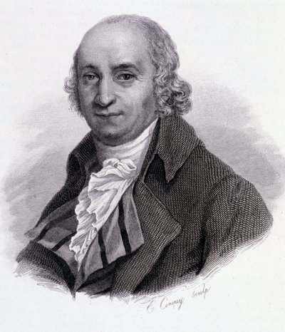 Pierre Samuel Dupont de Nemours (1739-1817) - "" Yararlı Adamların Portreleri"nde by French School