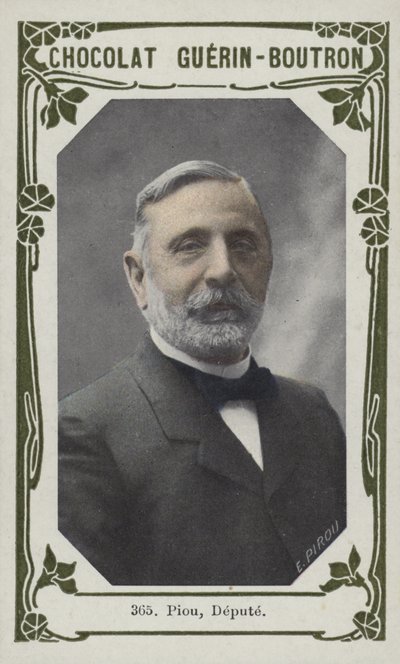Piou, Milletvekili (renkli fotoğraf) by French School