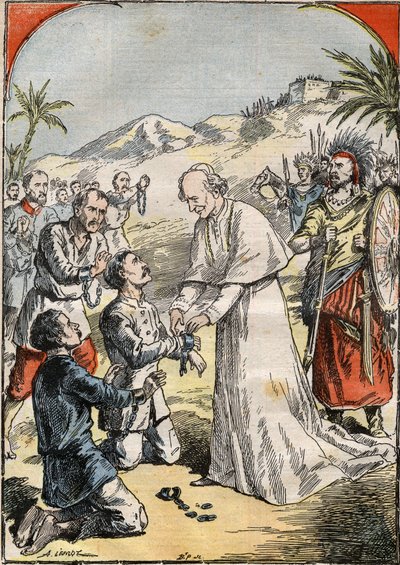 Papa Leo XIII (Leone XIII, Gioacchino Pecci by French School