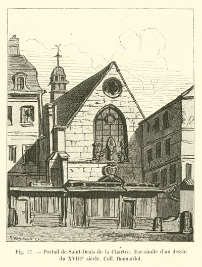 Saint-Denis de la Chartre Portalı, Coll Bonnardot