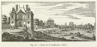 Porte de la Konferansı, 1650 by French School