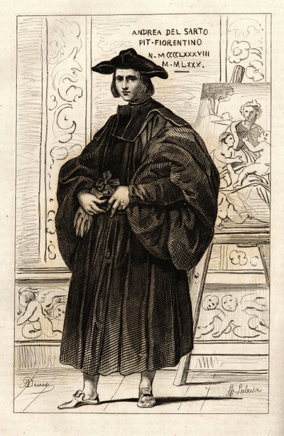 Andrea del Sarto olarak bilinen Paolo del Migliore tarafından Francesco di Luca tarafından Andrea d