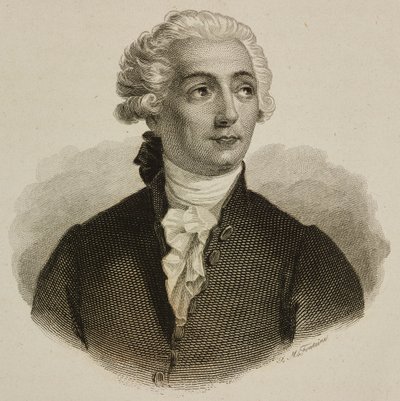 Antoine-Laurent Lavoisier'nin Portresi (Paris by French School
